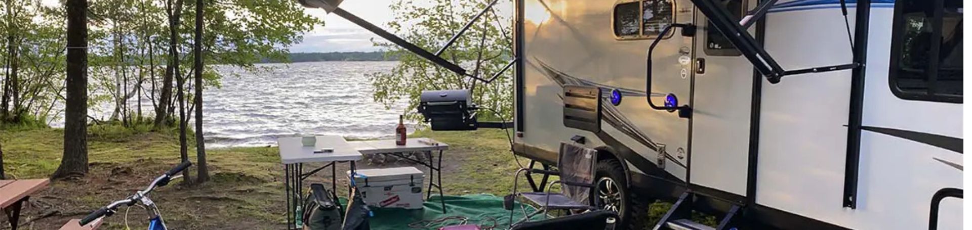 RV lifestyle with a Labries RV travel trailer or motorhome